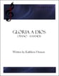 Gloria a Dios piano sheet music cover
